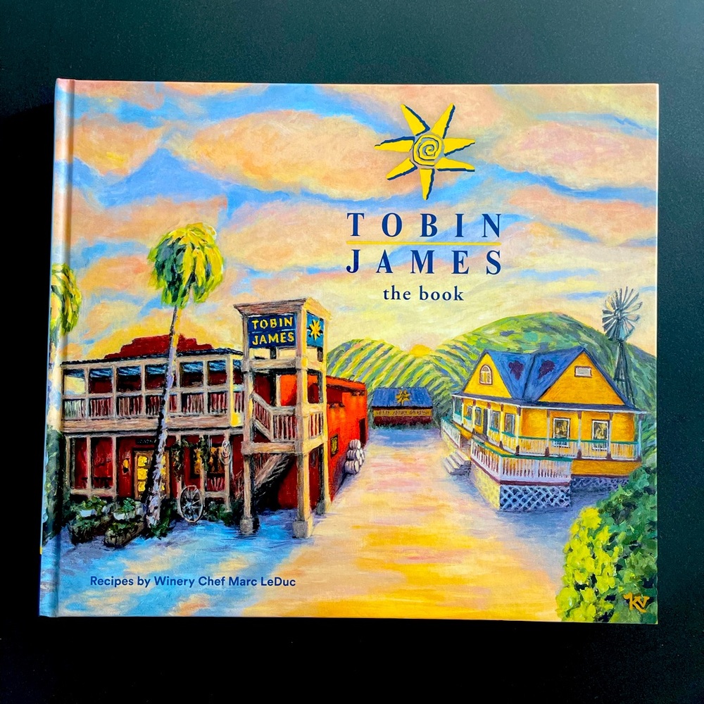 Cook book to pair with wines / coffee table book - like new